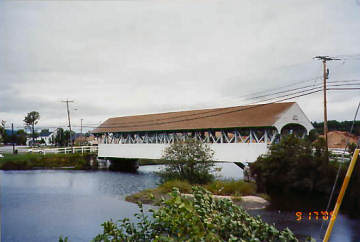 Groveton Bridge. Photo by Liz Keating, September 17, 2005